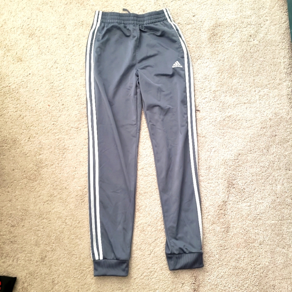 Like new, Boys Large Adidas tricot joggers